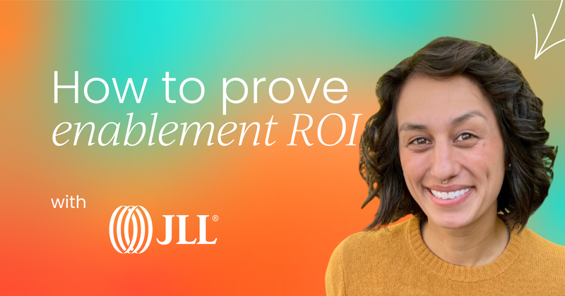 Enablement charters as a stakeholder management and ROI demonstration tool